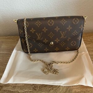 Brown Monogram Crossbody